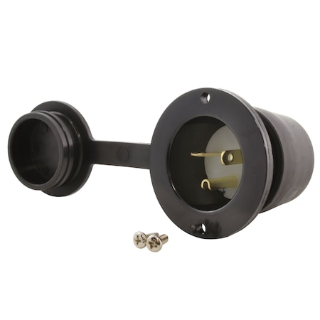 Ac Works Straight Blade Plug, 6-20P, 20 A, 250V AC, 2 Pole, 3 Wire, Grounded ASIN620P-WC